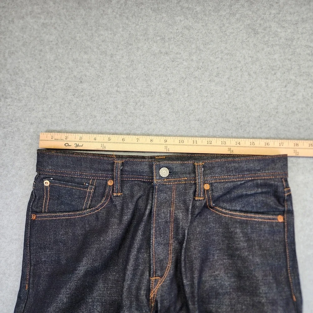 Edwin Mens 32x31 AKT03 Akita Straight Rainbow Selvedge 13.5oz Denim Jeans Japan
